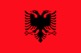 Flagge Albaniens | ROMOTOUR | Motorradtouren nach Rumänien, Albanien, Griechenland